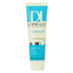 نمای جزئیات کرم مرطوب کننده صورت درمالیفت مدل Hydralift Intensive مناسب پوست خشک حجم ۵۰ میلی لیتر پرداخت و جزئیات مواد