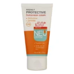 نمای جزئیات کرم ضدآفتاب بی رنگ نئودرم مدل Highly Protective SPF۵۰، مناسب پوست های چرب تا مختلط، حجم ۵۰ میلی لیتر اصل حرکت و ن