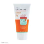 نمای جزئیات کرم ضدآفتاب نئودرم مدل Highly Protective Invisible SPF۵۰، حجم ۵۰ میلی لیتر اصل حرکت و نصب پشتی