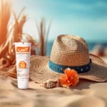نمای جزئیات لوسیون ضدآفتاب آردن مدل Oil Free با وزن 75 گرم حرکت و نصب پشتی
