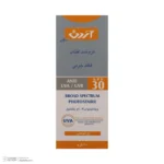 نمای جزئیات کرم ضدآفتاب آقایان آردن SPF۳۰ وزن ۶۰ گرم اصل حرکت و نصب پشتی