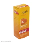 نمای جزئیات کرم ضد آفتاب رنگی آردن سان مدل Light Beige با حجم 50 گرم حرکت و نصب پشتی
