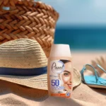 نمای در اتاق کرم ضدآفتاب پیکسل مدل Natural BEIGE، حجم ۵۰ میلی لیتر سبک دیواری و مرجع اندازه