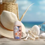 نمای در اتاق کرم ضدآفتاب پیکسل مدل Natural BEIGE، حجم ۵۰ میلی لیتر سبک دیواری و مرجع اندازه