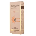 نمای در اتاق کرم ضد آفتاب رنگی صورت سان سیف SPF ۵۰ مدل Maquisun N۱۵ محافظت در برابر UVA و UVB مناسب برای انواع پوست حجم ۴۰ می