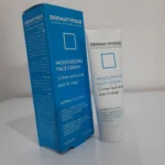 نمای کناری کرم آبرسان دست و صورت گردن درماتیپیک مدل Anti_pollution.antioxidant مناسب برای پوست خشک حجم ۵۰ میلی لیتر اصل پروفا