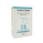نمای در اتاق کرم ضد آفتاب بی رنگ تاجینادرم SPF ۵۰ مدل All skin مناسب برای انواع پوست محافظ UVA/UVB حجم ۵۰ میلی لیتر اصل سبک د