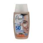 نمای جلو کرم ضدآفتاب پیکسل مدل Natural BEIGE، حجم ۵۰ میلی لیتر چیدمان صفحه و نشانگرها