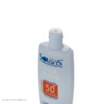 نمای جلو ژل ضدآفتاب بی رنگ آردن سولاریس SPF۵۰ مدل Clear Newgen، مناسب پوست های چرب، حجم ۱۰۰ میلی لیتر اصل چیدمان صفحه و نشانگ