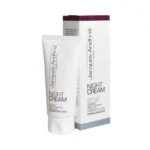 نمای جلو کرم مغذی و آبرسان شب ژاک آندرل پاریس مدل NIGHT CREAM حجم 60 میلی لیتر طراحی و جزئیات کلیدی