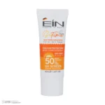 نمای جلو کرم ضد آفتاب بی رنگ ای آی ان SPF۵۰ مدل anti shine مناسب انواع پوست حجم ۴۰ میلی لیتر اصل چیدمان صفحه و نشانگرها