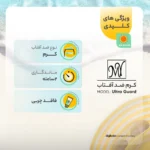 نمای در اتاق کرم ضدآفتاب مردانه مای مدل Ultra Guard، حجم ۵۰ میلی لیتر سبک دیواری و مرجع اندازه