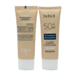 نمای جلو کرم ضد آفتاب بی رنگ صورت به ویت +SPF ۵۰ مدل Antioxidant محافظ UVA و UVB مناسب برای انواع پوست حجم ۵۴ میلی لیتر اصل چ