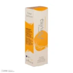نمای کناری کرم ضد آفتاب رنگی صورت آرت وینا SPF 50 مدل Sun Guard مناسب برای انواع پوست حجم 50 میلی لیتر عمق قاب و پروفایل