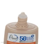 نمای کناری کرم ضدآفتاب رنگی پیکسل +SPF۵۰ مدل LIGHT BEIGE، مناسب پوست های حساس و خشک، حجم ۵۰ میلی لیتر اصل عمق قاب و پروفایل