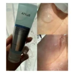 نمای بسته بندی ژل کرم آبرسان صورت و بدن آنوا مدل Hyaluronic Acid ۱۰+ Catechin مناسب پوست چرب مختلط حجم ۸۰ میلی لیتر اصل برچسب