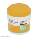 نمای بسته بندی کرم دست نئودرم مدل Honey Shea حجم 150 میلی لیتر برچسب و بسته بندی