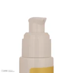 نمای کناری کرم ضد آفتاب ، لک بی رنگ دست و صورت گلاما SPF ۵۰ مدل Anti-Spot محافظ UVA UVB مناسب برای انواع پوست حجم ۵۰ میلی لیت