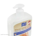 نمای جزئیات کرم مرطوب کننده دست و صورت جی مدل Wheat-Germ مناسب برای انواع پوست حجم ۴۵۰ میلی لیتر مجموعه ۲ عددی اصل پرداخت و ج