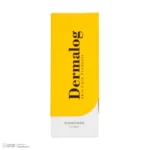 نمای جزئیات کرم ضد آفتاب بی رنگ صورت درمالوگ SPF 50 مدل 02 مناسب برای انواع پوست حجم 50 میلی لیتر حرکت و نصب پشتی