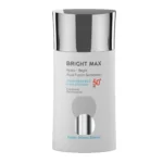 نمای جزئیات کرم ضدآفتاب بدون رنگ برایت مکس SPF۵۰ مدل آکوا فیوژن مناسب انواع پوست، حجم ۵۰ میلی لیتر اصل حرکت و نصب پشتی
