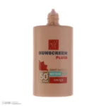 نمای جزئیات فلوئید ضد آفتاب رنگی مای SPF 50 مدل Smart Defense مناسب انواع پوست حجم 50 میلی لیتر حرکت و نصب پشتی
