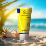 نمای جزئیات کرم ضدآفتاب آردن مدل SPF۲۵، حجم ۵۰ میلی لیتر اصل حرکت و نصب پشتی