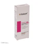 نمای جزئیات فلوئید ضد آفتاب رنگی ویتالیر spf۵۰ مدل Sensivit محافظ UVA،UVB مناسب انواع پوست حجم ۵۰ میلی لیتر اصل حرکت و نصب پش
