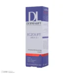 نمای جزئیات کرم مرطوب کننده صورت درمالیفت مدل ECZOLIFT UREA 5% مناسب پوست های خشک حجم ۵۰ میلی لیتر پرداخت و جزئیات مواد