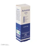 نمای جزئیات کرم آبرسان صورت آرت وینا مدل Hyaluronic مناسب برای انواع پوست حجم ۵۰ میلی لیتر پرداخت و جزئیات مواد