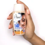 نمای در اتاق کرم ضد آفتاب رنگی پیکسل، ۵۰ SPF، مدل GOLDEN BEIGE، مناسب پوست نرمال، خشک و حساس تنالیته رنگ تیره حجم ۵۰ میلی لیت