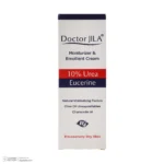 نمای کناری کرم مرطوب کننده دکتر ژیلا مدل اوره 10% برای پوست های خشک وزن 75 گرم پروفایل و ساختار
