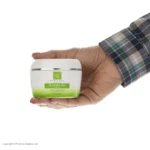 نمای کناری کرم مرطوب کننده صورت و دست مای مدل جوجوبا حجم 150 میلی لیتر پروفایل و ساختار