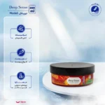 نمای کناری کره نرم کننده دیپ سنس مدل تروپیکال حجم ۲۰۰ میلی لیتر پروفایل و ساختار
