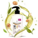 نمای کناری کرم آبرسان باربارا مدل VITAMIN E حجم ۳۷۵ میلی لیتر به همراه مرطوب کننده ARGAN OIL پروفایل و ساختار