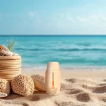 نمای در اتاق کرم ضدآفتاب ژیناژن مدل 02 سری dry to normal skin، حجم 50 میلی لیتر سبک دیواری و مرجع اندازه
