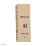 نمای جلو کرم ضدآفتاب رنگی مدیسان مدل Ultra Light Beige SPF۴۰ مناسب انواع پوست، حجم ۳۰ میلی لیتر اصل چیدمان صفحه و نشانگرها