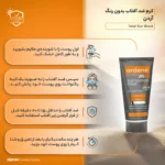 نمای جلو کرم ضدآفتاب بی رنگ آردن SPF۵۰ مدل Total Sun Block مناسب انواع پوست وزن ۵۰ گرم اصل چیدمان صفحه و نشانگرها