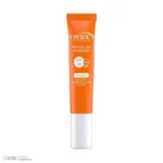 نمای جلو کرم ضد آفتاب رنگی دور چشم آیسول SPF 30 مدل TINTED مناسب انواع پوست حجم 15 میلی لیتر چیدمان صفحه و نشانگرها