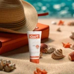 نمای جلو کرم ضدآفتاب رنگی آردن SPF۴۶ اصل چیدمان صفحه و نشانگرها