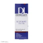 نمای جلو کرم مرطوب کننده درمالیفت مدل ECZOLIFT UREA 10% حجم ۷۵ میلی لیتر طراحی و جزئیات کلیدی